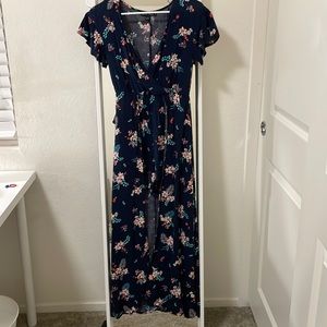 Cute high low floral dress